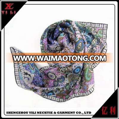 China high quality women soft silk shawl