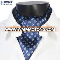 Custom Ascot Tie High Quality 100% Silk Cravats