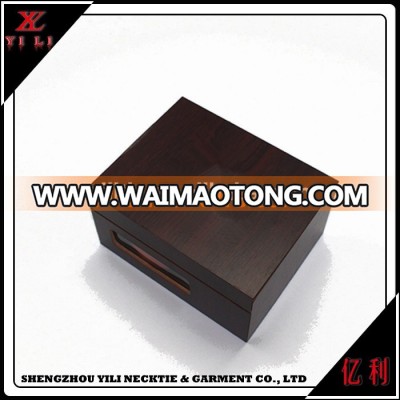 China supplies cheap gift packing custom wooden tie boxes