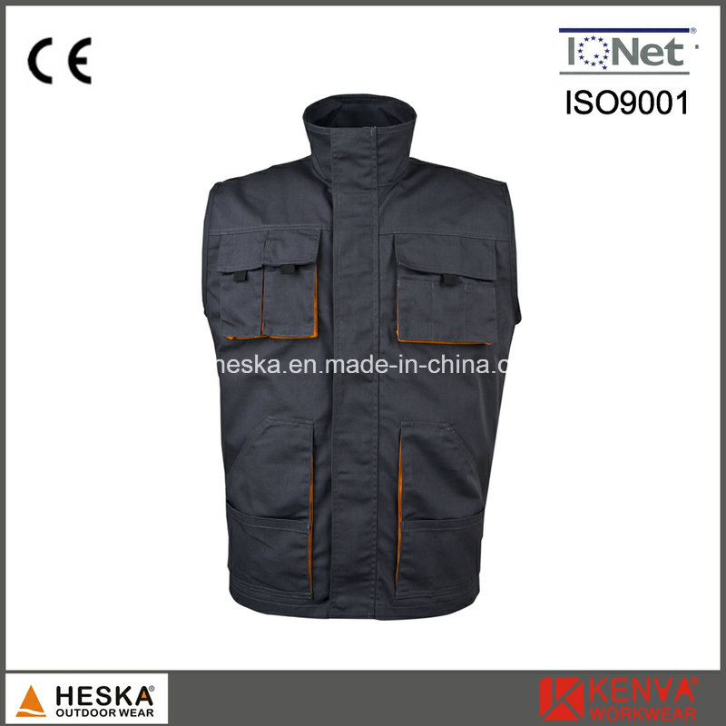 Wholesale Men Workwear Safety Waistcoat